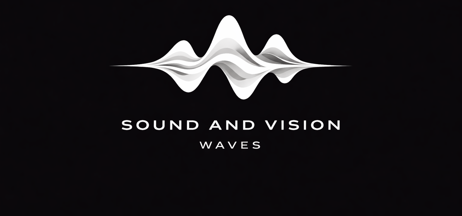 Sound & Vision Waves wide logo